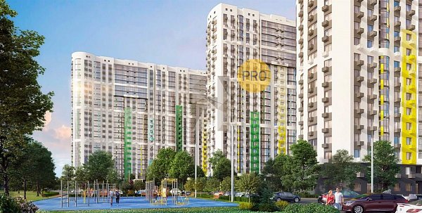 3-комн. квартира, 95.4 м², ЖК Fresh (№132357)