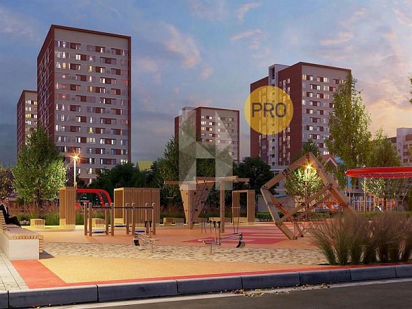 2-комн. квартира, 64.18 м², ЖК Родные просторы (№132380)