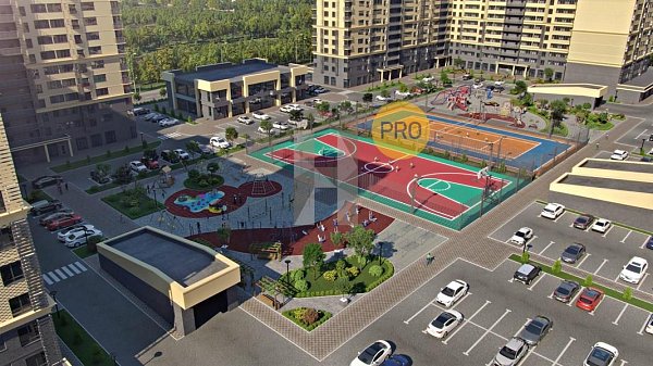 1-комн. квартира, 45 м², ЖК Сармат (№132835)