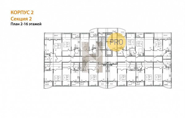 1-комн. квартира, 38.88 м², ЖК Хорошая Погода-2 (№132323)