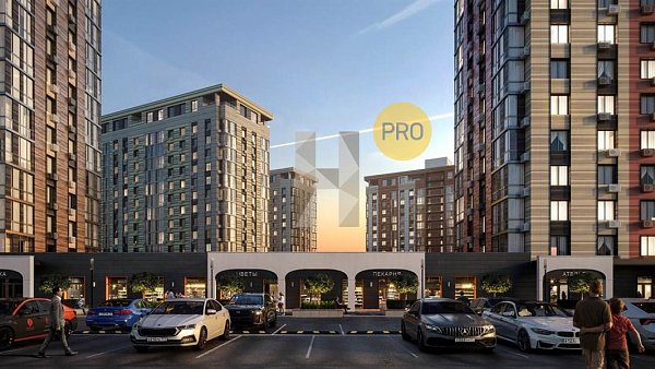 2-комн. квартира, 55.38 м², ЖК Римские каникулы (№132821)