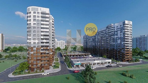 2-комн. квартира, 60.4 м², ЖК Хорошая Погода (№132105)