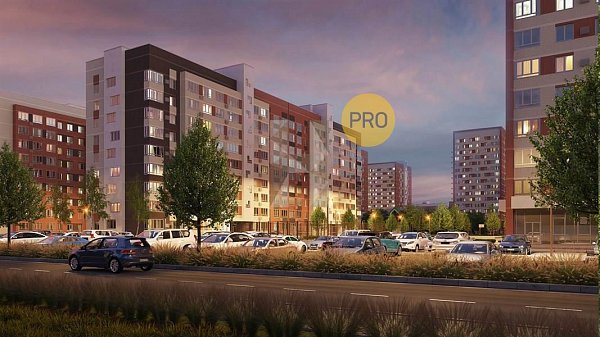 Студия, 26.76 м², ЖК Родные просторы (№132895)
