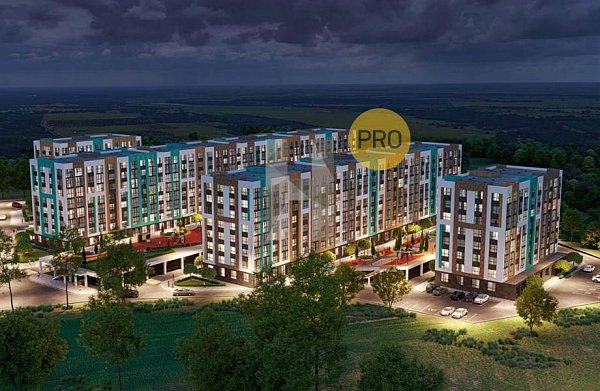 1-комн. квартира, 46.57 м², ЖК Событие (№132446)