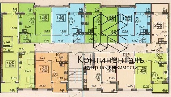 3-комн квартира, 77.5 м², р-н Российский п (№129534)