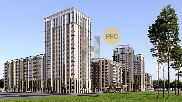 Студия, 23.5 м², ЖК Парк Победы-2 (№133766)