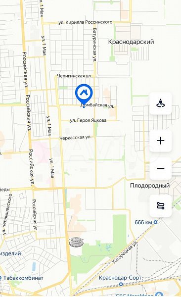 3-комн квартира, 90.8 м², р-н Российская ул (№129990)