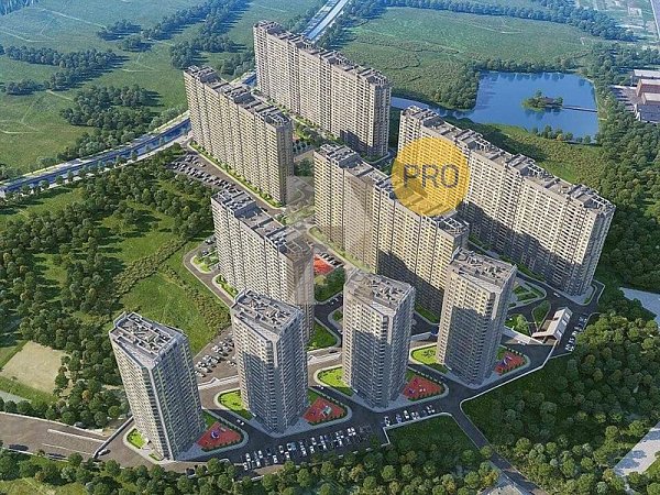 1-комн. квартира, 41.1 м², ЖК СказкаГрад (№132269)