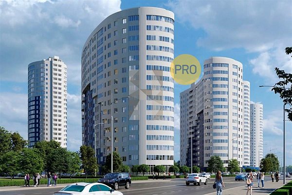 3-комн. квартира, 105.57 м², ЖК Фонтаны (№132332)