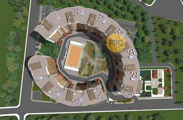 1-комн. квартира, 55.71 м², ЖК Радонеж (№131941)