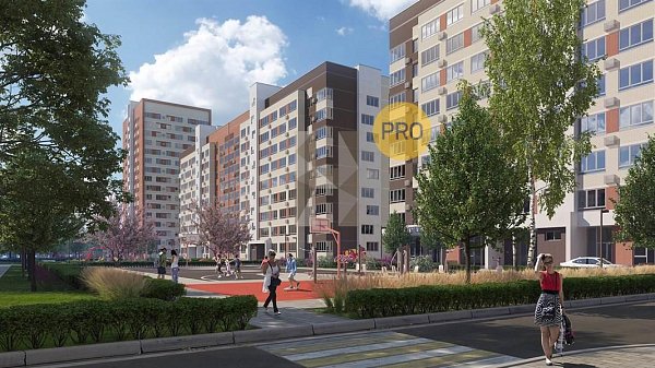 2-комн. квартира, 64.18 м², ЖК Родные просторы (№132380)
