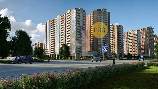 2-комн. квартира, 61.2 м², ЖК Жилой квартал Бауинвест (№132181)