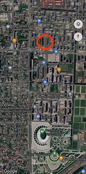 2-комн. квартира, 60 м², р-н Восточно-кругликовский, Краснодар (№123903)
