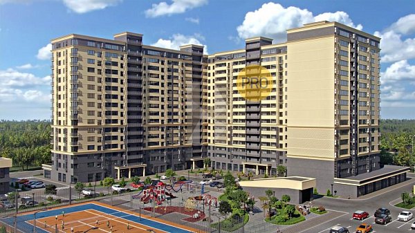 1-комн. квартира, 45 м², ЖК Сармат (№132835)
