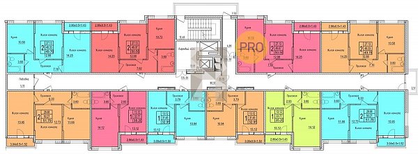 2-комн. квартира, 50.5 м², ЖК Друг-2 (№133217)