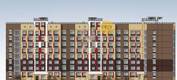 1-комн. квартира, 34.29 м², ЖК Молодежный-2 (№133239)