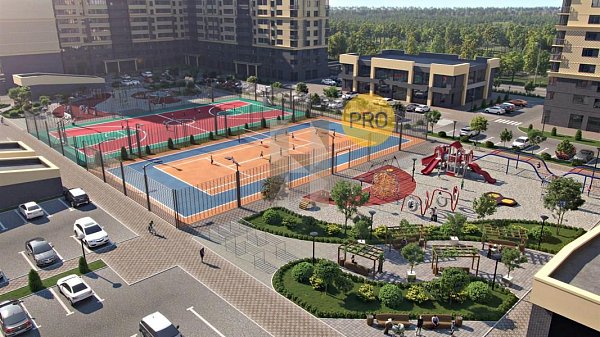 1-комн. квартира, 40.4 м², ЖК Сармат (№132893)