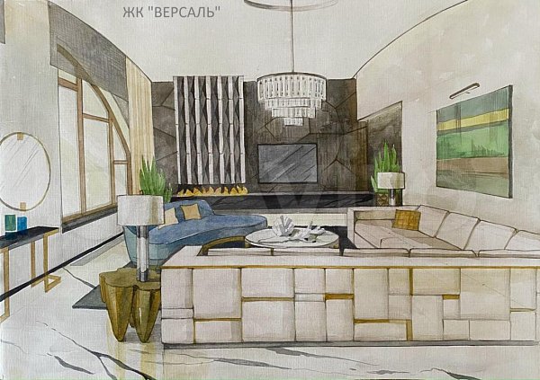 4-комн. квартира, 256.4 м², р-н Парк Галицкого, Краснодар (№123826)