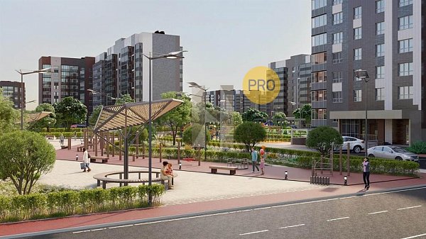 Студия, 26.67 м², ЖК Предгорье Лаго-Наки (№133805)
