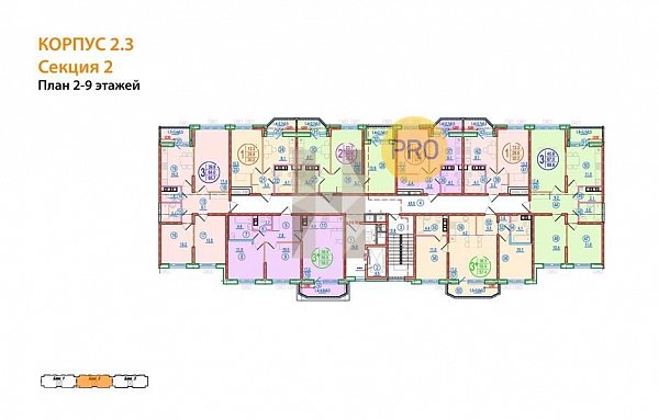 1-комн. квартира, 30.2 м², ЖК Спортивная деревня-2 (№132443)
