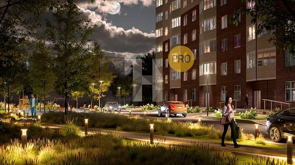 1-комн. квартира, 37.64 м², ЖК Дом на Луговой (№133353)