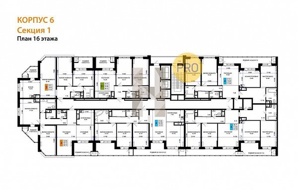 3-комн. квартира, 117.86 м², ЖК Сегодня (№133638)