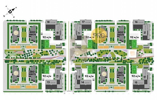 3-комн. квартира, 221.8 м², ЖК Самолет-3 (№132112)
