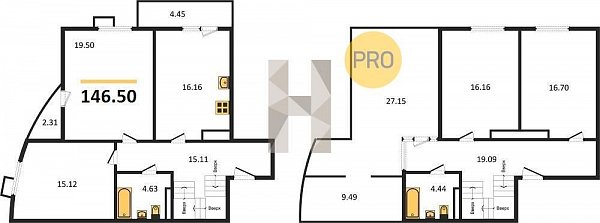 Продается 4-комн. квартира, 146.5 м², ЖК Режиссёр, 