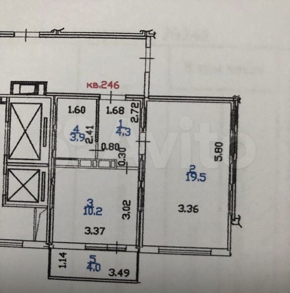 Продается 1-комн квартира, 38 м², р-н Гидростроителей, 
